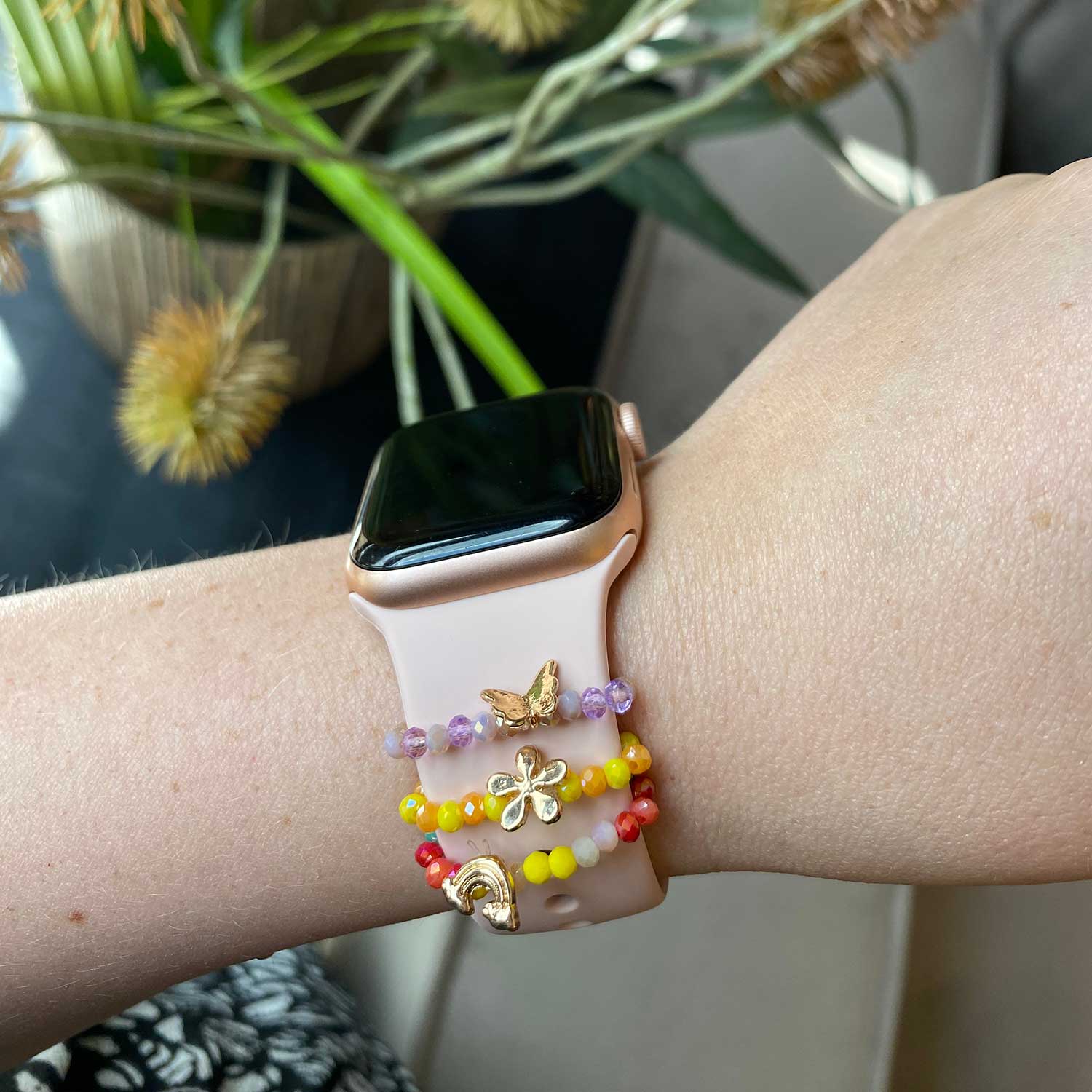 Apple Watch schmuck - Regenbogen Merhfarbig