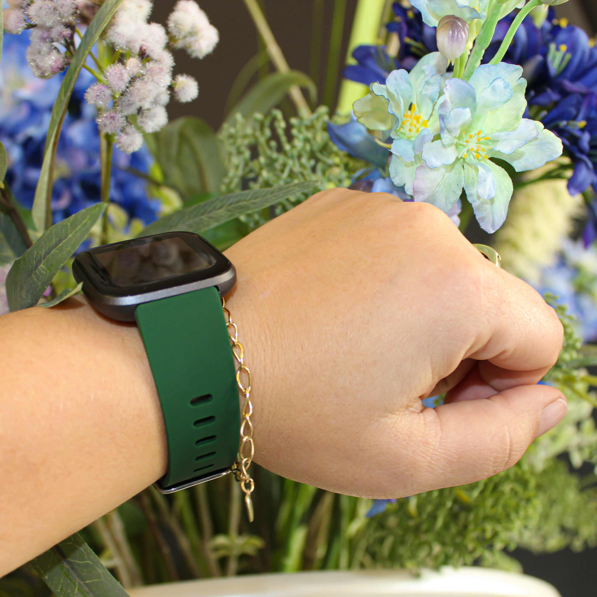 Fitbit Versa Sportarmband - Armeegrün