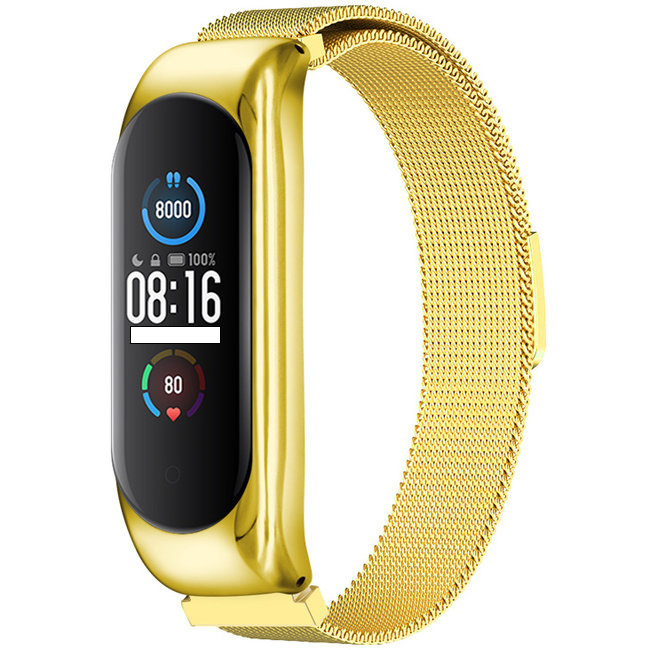 Xiaomi Mi 3/4/5/6 Milanaise Armband - gold