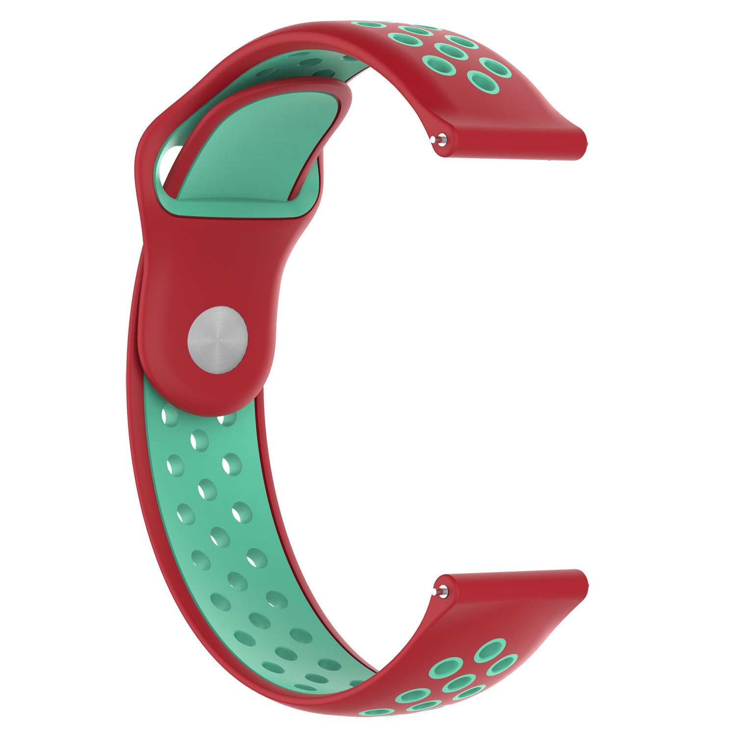 Polar Vantage M / Grit X Doppel Sportarmband - rot teal