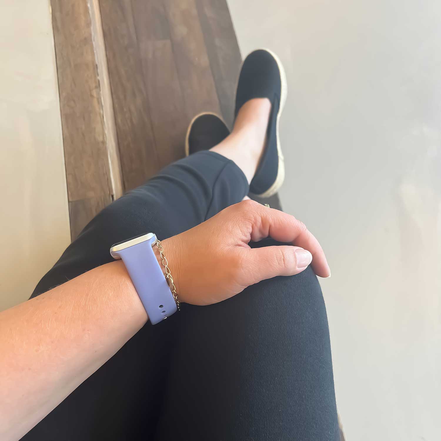 Apple Watch Sportarmband - Englischer Lavendel