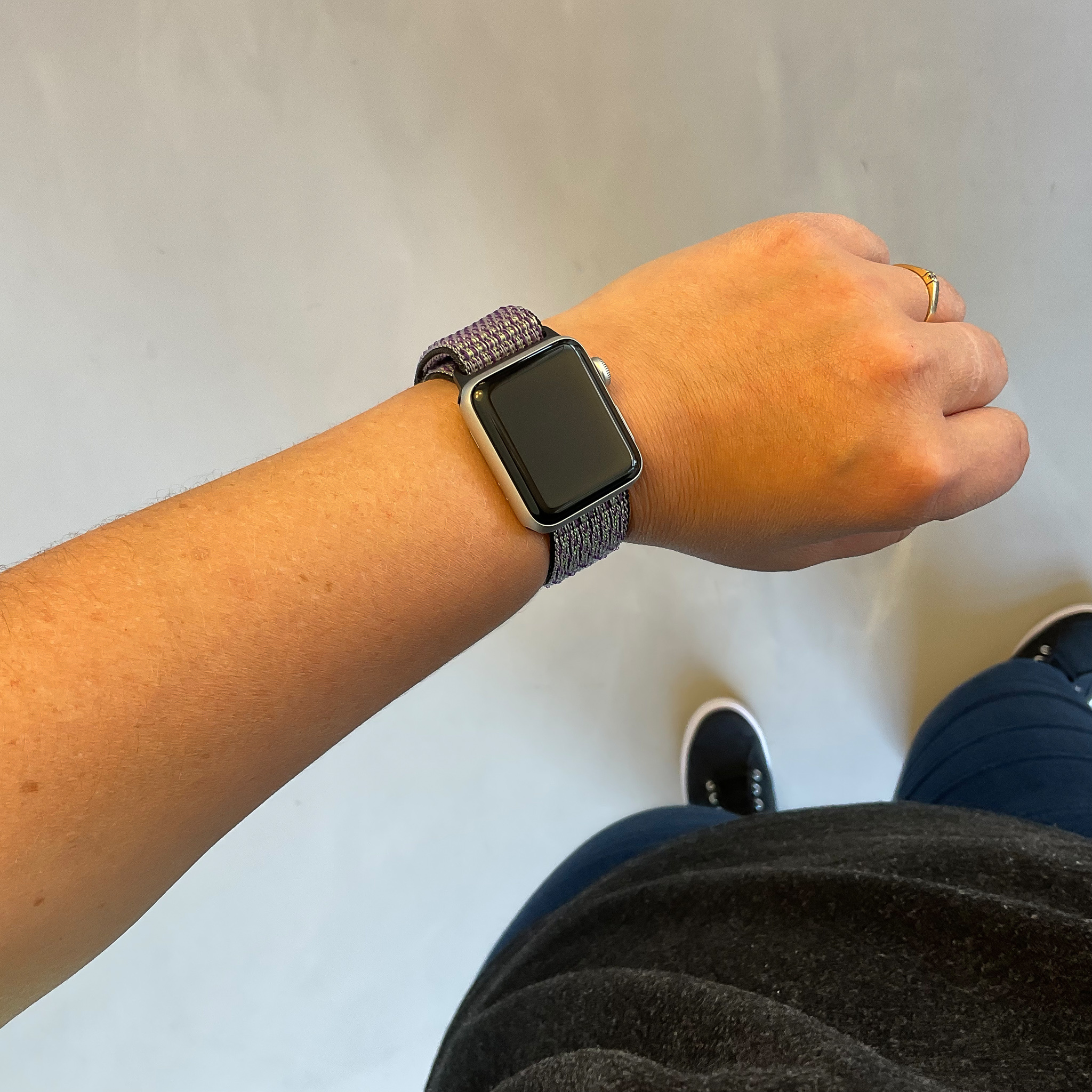 Apple Watch Nylon Sport Loop - Wüstensand Volt