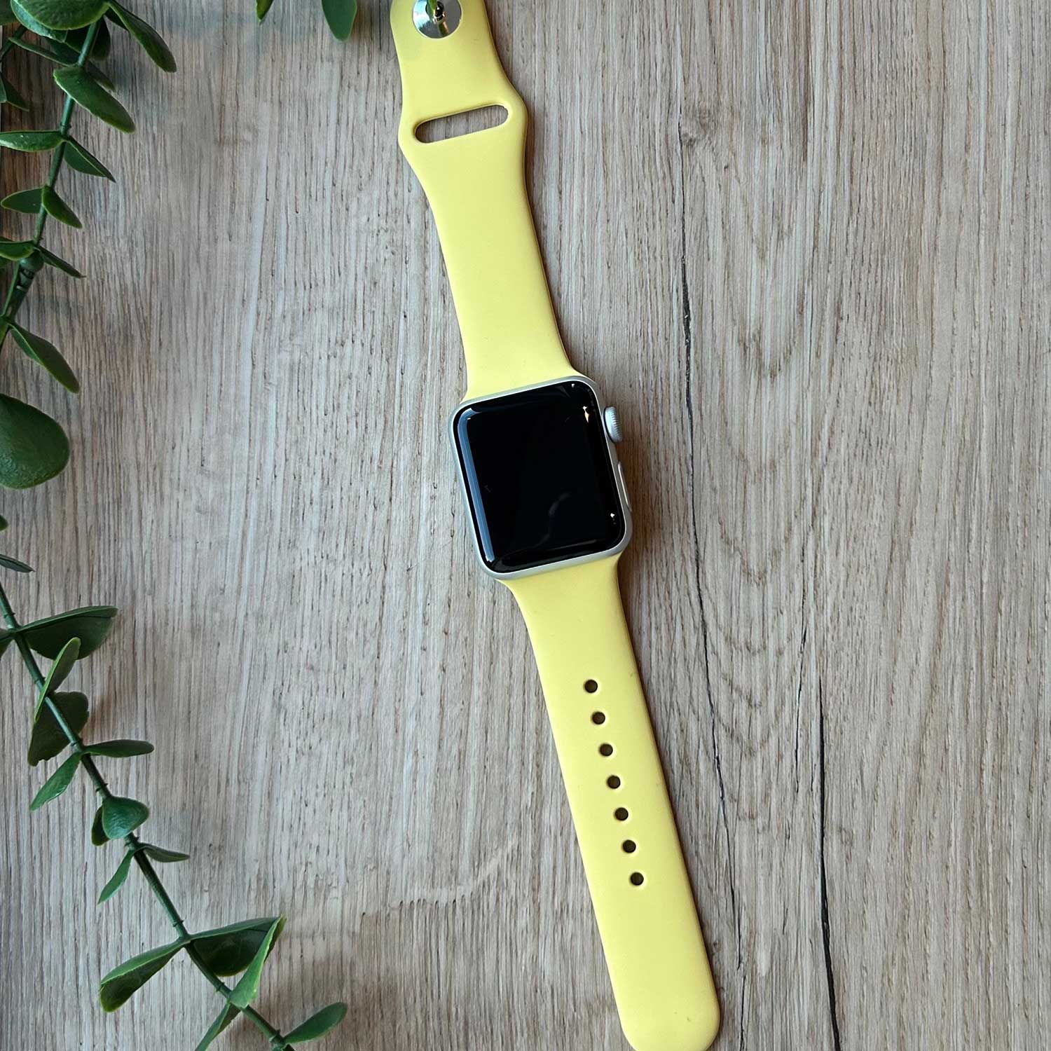 Apple Watch Sportarmband - Zitrone