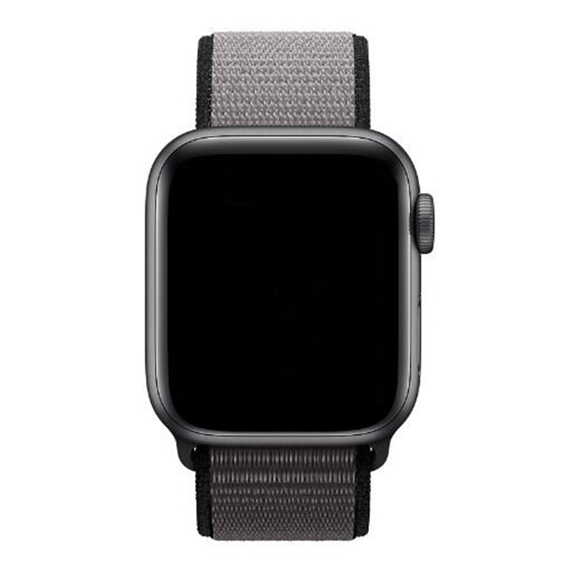 Apple Watch Nylon Sport Loop - Anker grau
