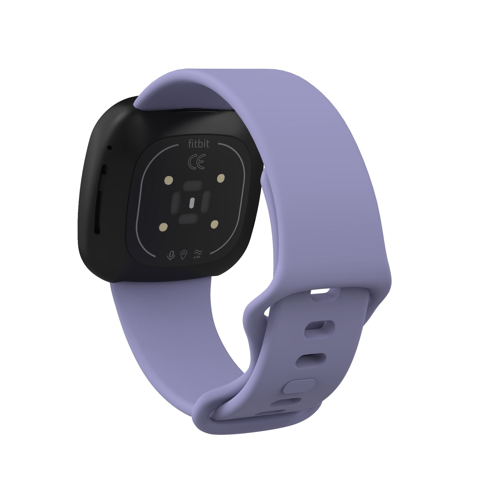 Fitbit Versa 3 / Sense Sportarmband - violett lila