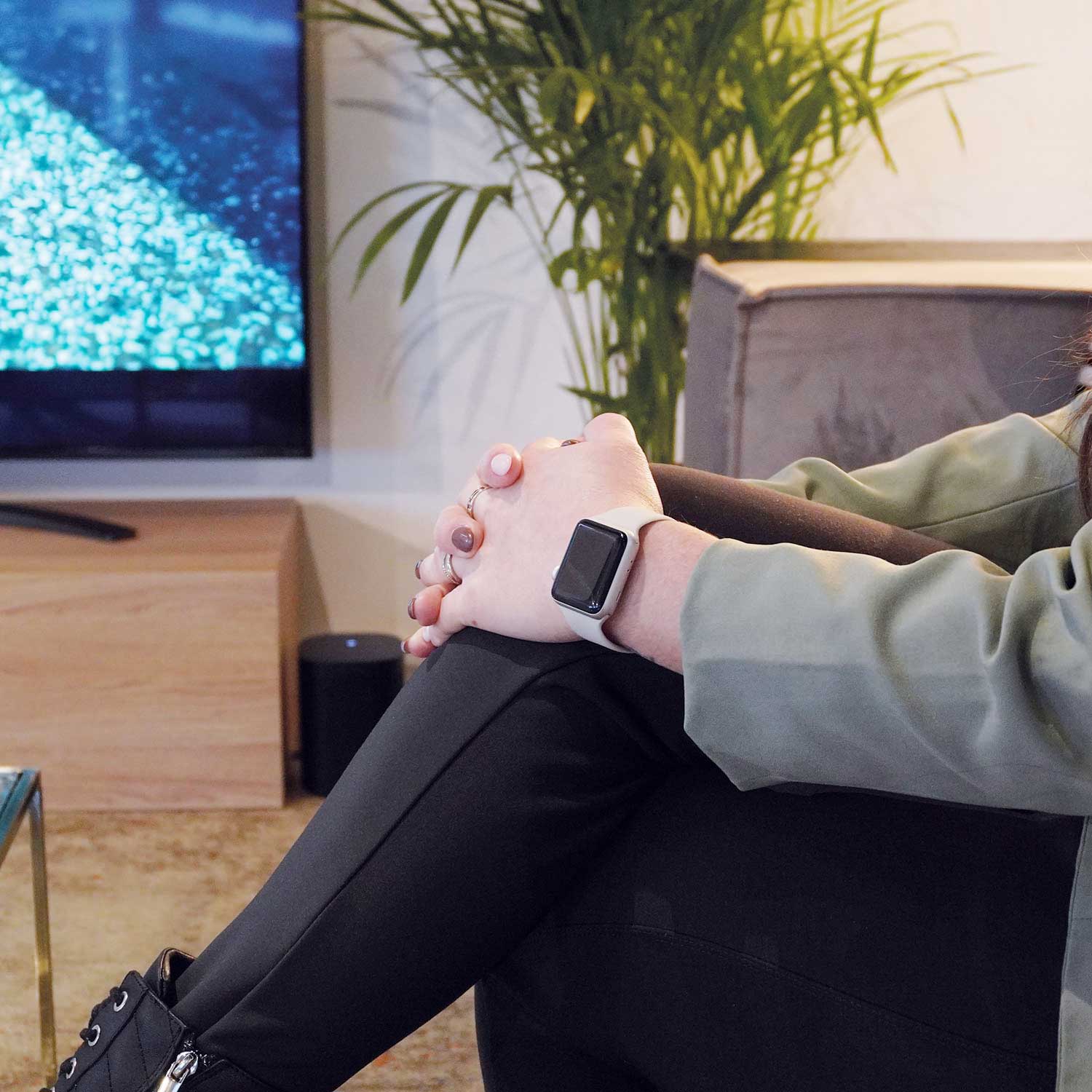 Apple Watch Solo Loop Sportarmband - Polarstern