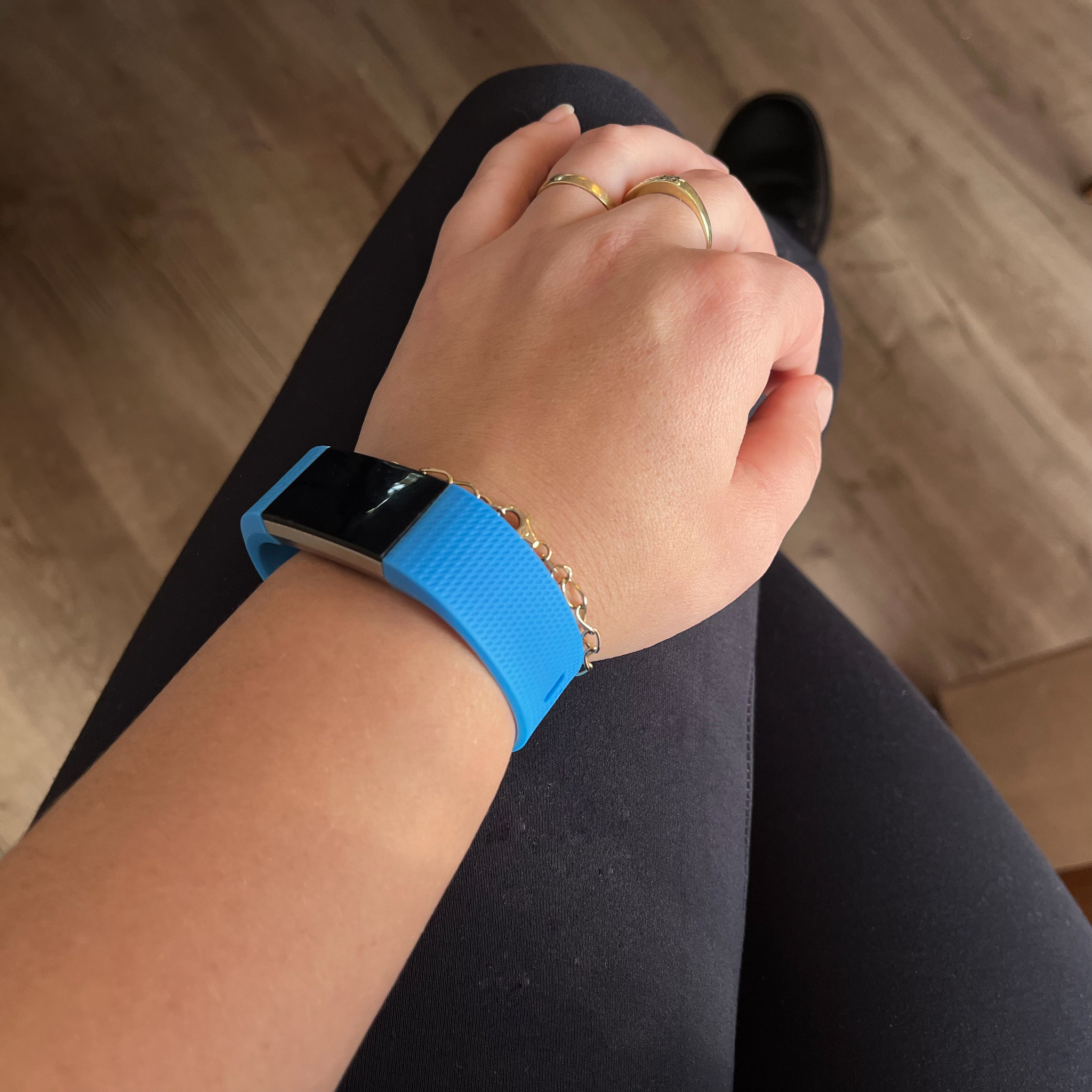 Fitbit Charge 2 Sportarmband - blau