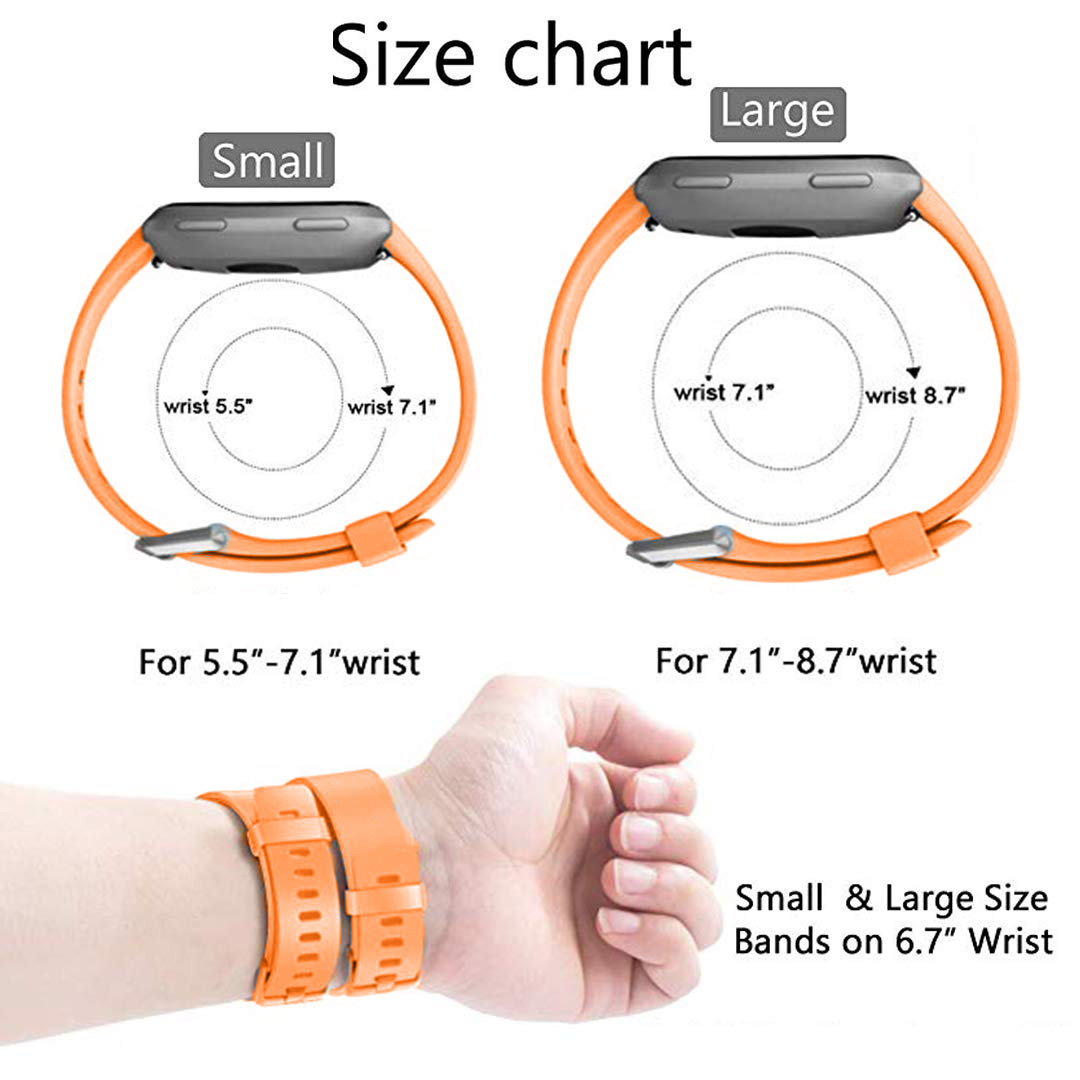 Fitbit Versa Sportarmband - orange