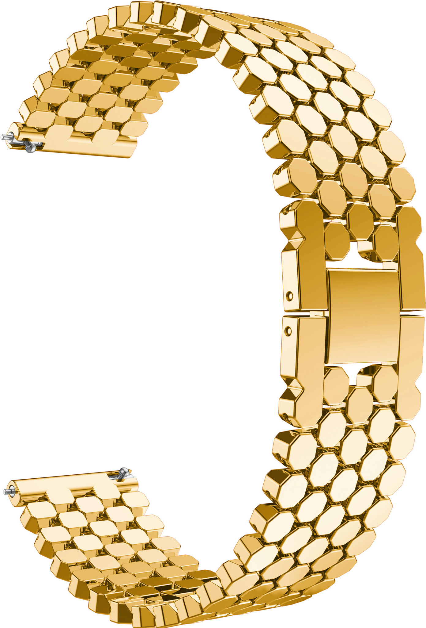 Samsung Galaxy Watch Fisch stahl Gliederarmband - gold