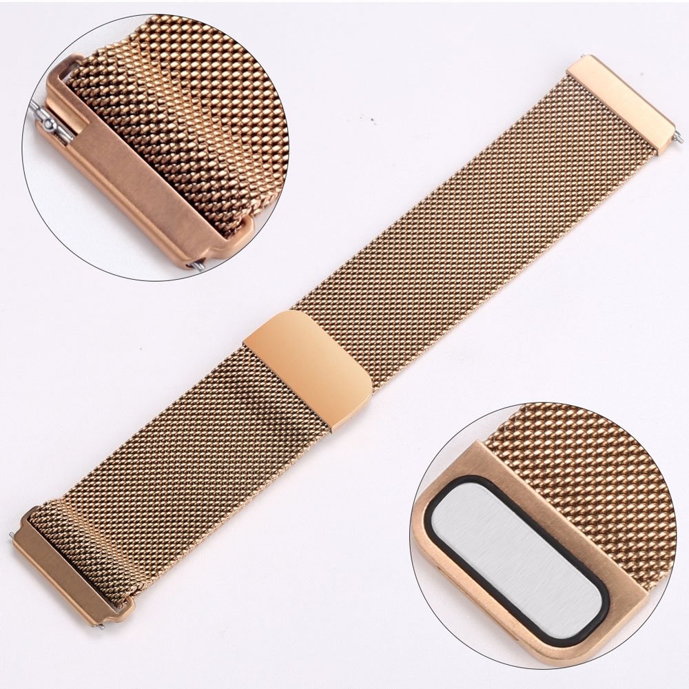 Fitbit Versa Milanaise Armband - rose gold