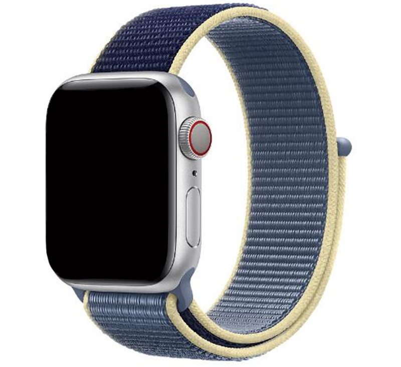 Apple Watch Nylon Sport Loop - Alaska blau