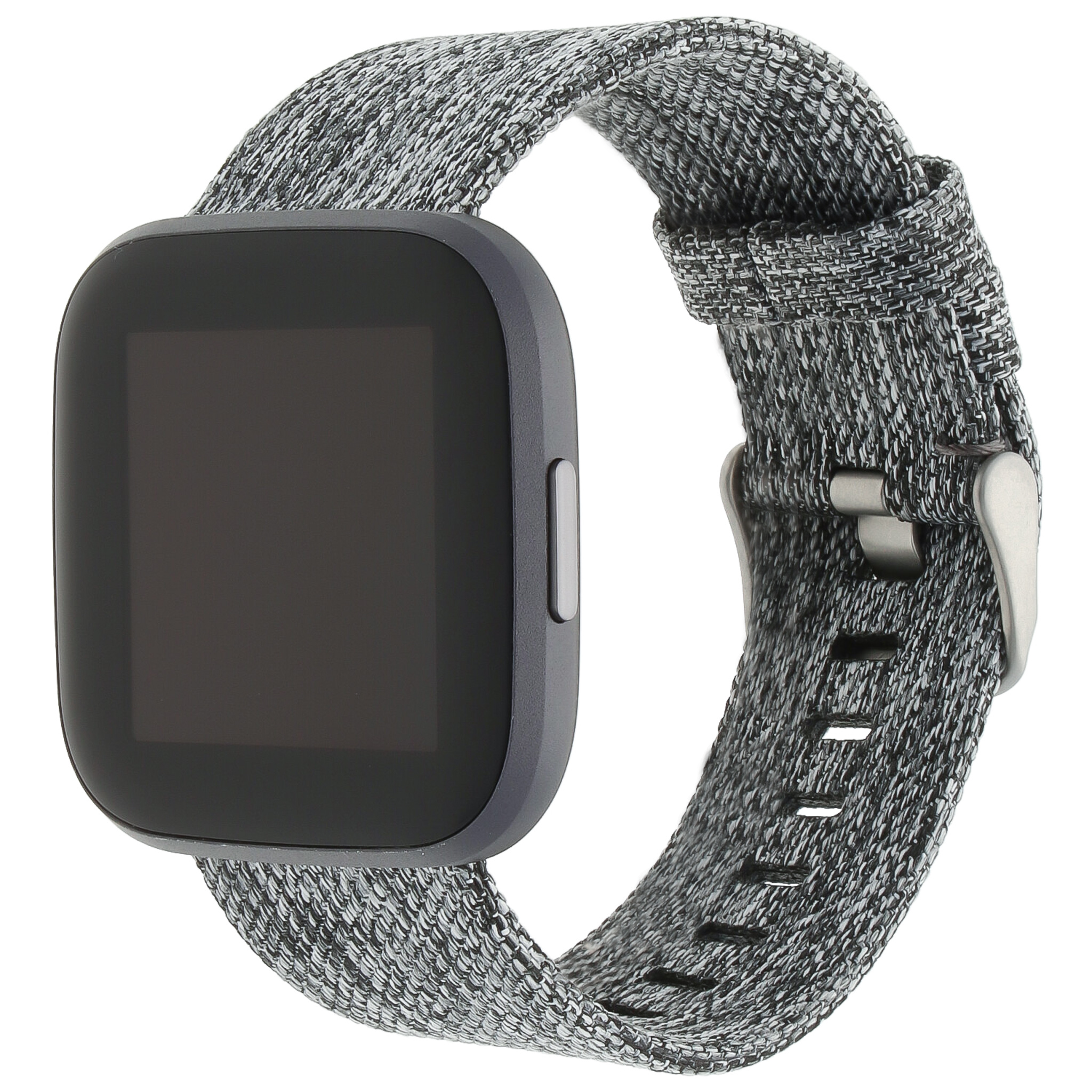 Fitbit Versa Nylon Schnallenband - dunkelgrau
