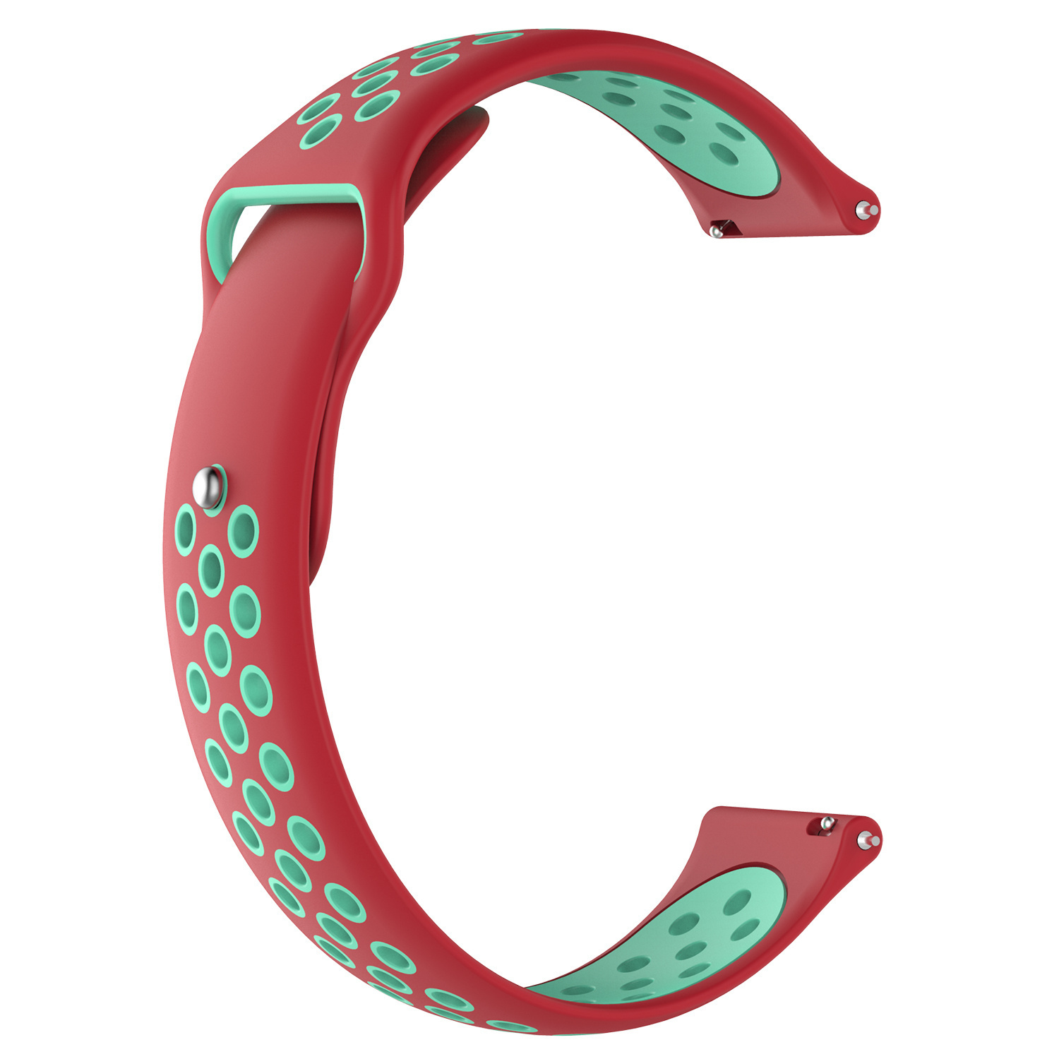 Polar Vantage M / Grit X Doppel Sportarmband - rot teal