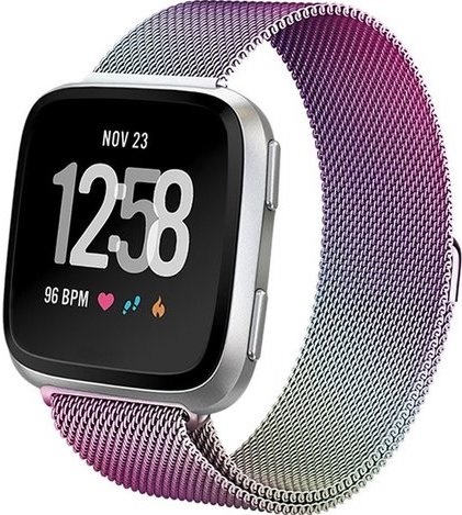 Fitbit Versa Milanaise Armband - bunt