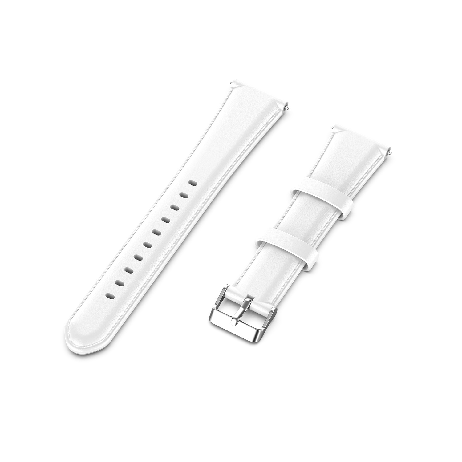 Garmin Vivoactive / Vivomove Lederarmband - weiß