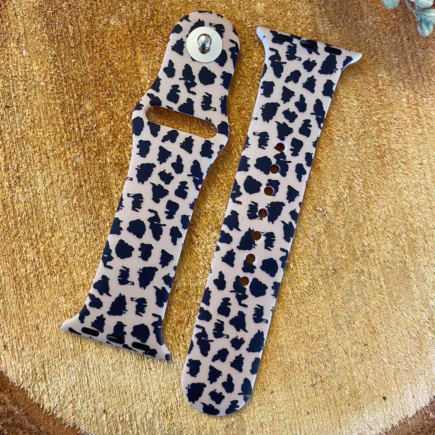 Apple Watch druck Sportarmband - Leopardenbraun