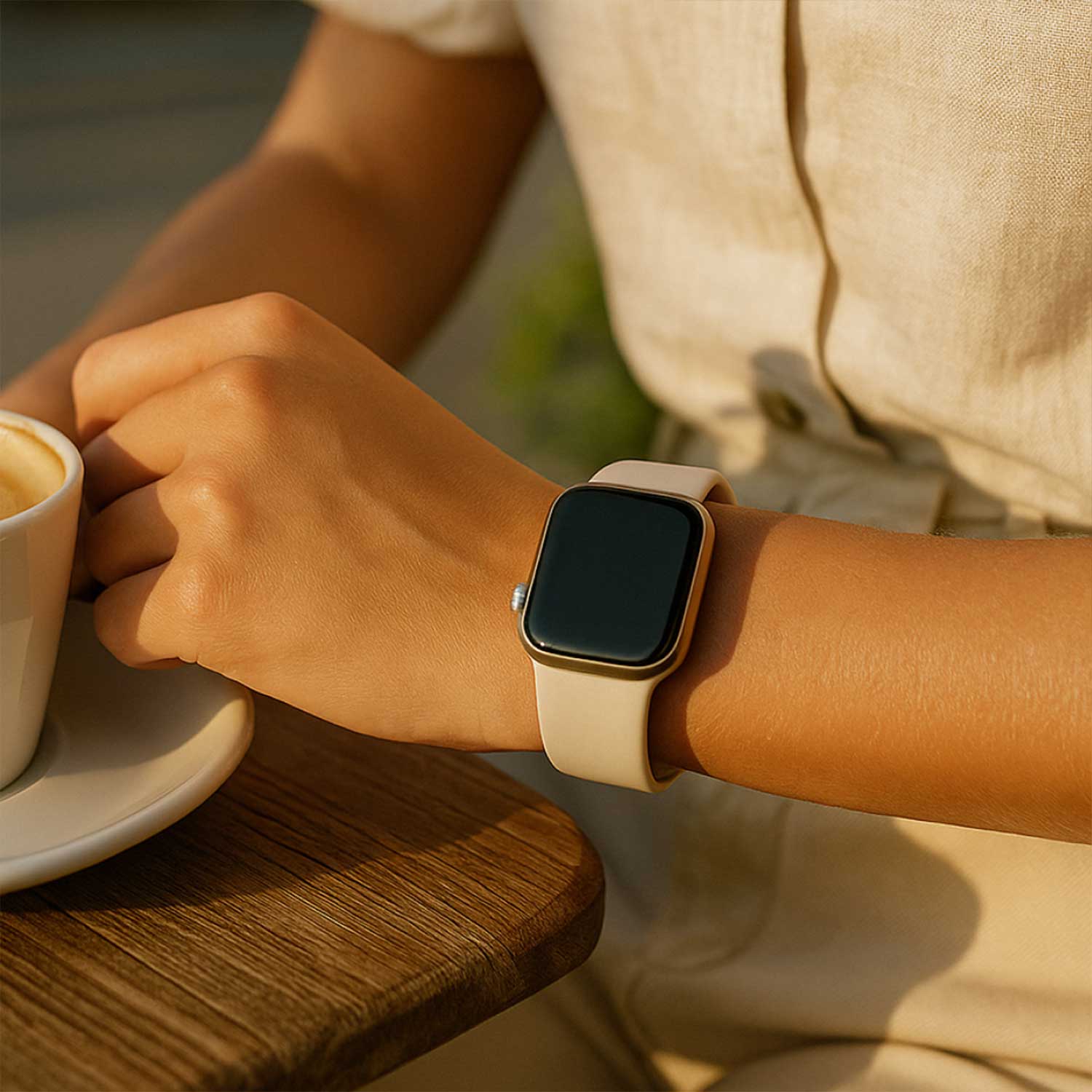 Apple Watch Sportarmband - Polarstern