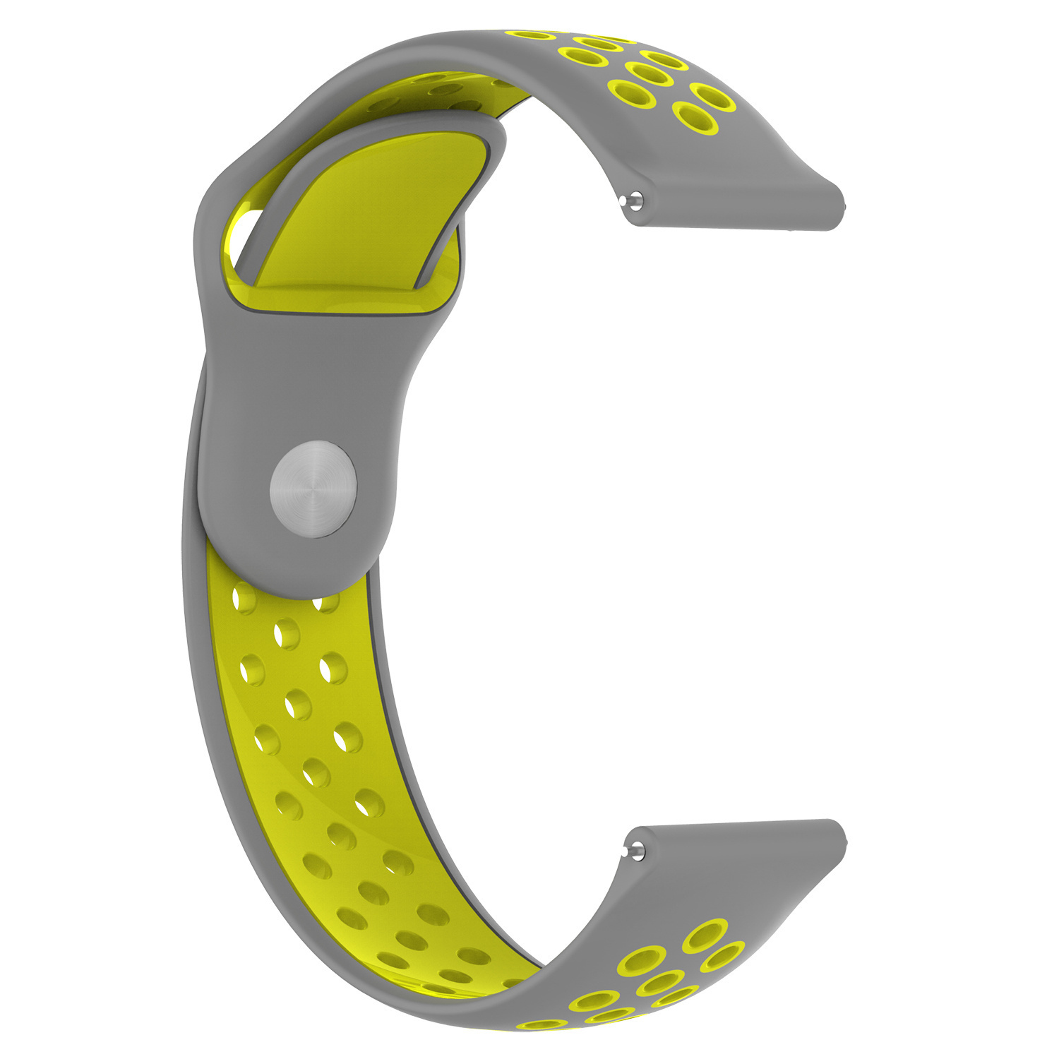 Polar Ignite Doppel Sportarmband - grau gelb