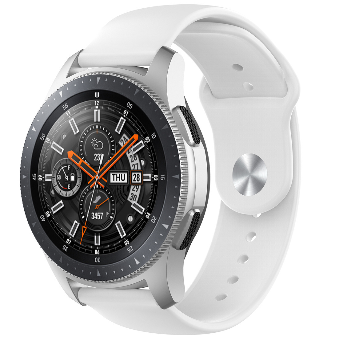 Huawei Watch GT Silikon-Sportarmband - weiß