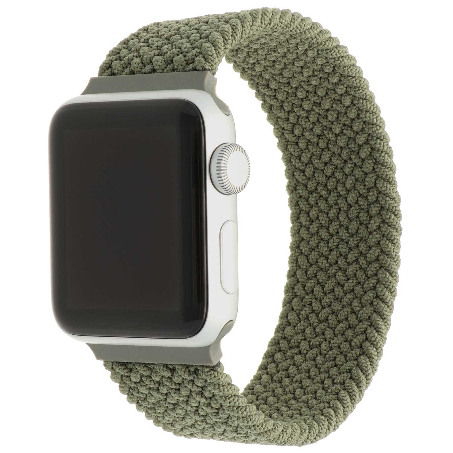 Apple Watch Nylon Geflochtenes Solo Loop - Inverness grün