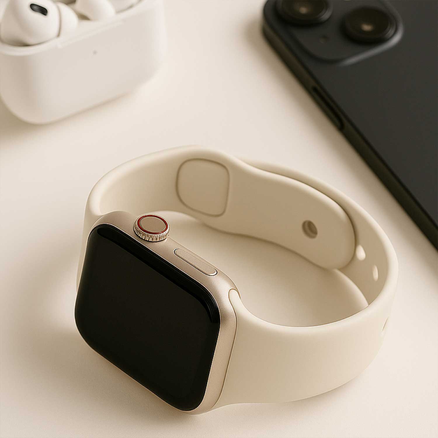 Apple Watch Sportarmband - Polarstern
