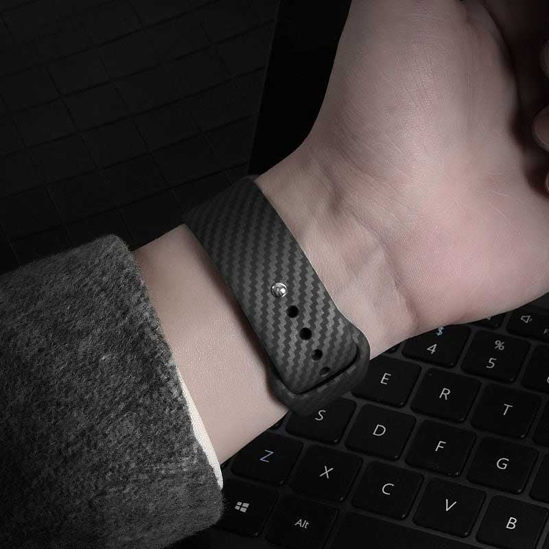 Apple Watch druck Sportarmband - Kohlefaser