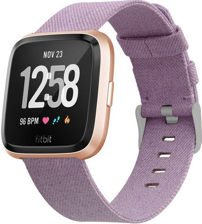 Fitbit Versa Nylon Schnallenband - lavendel