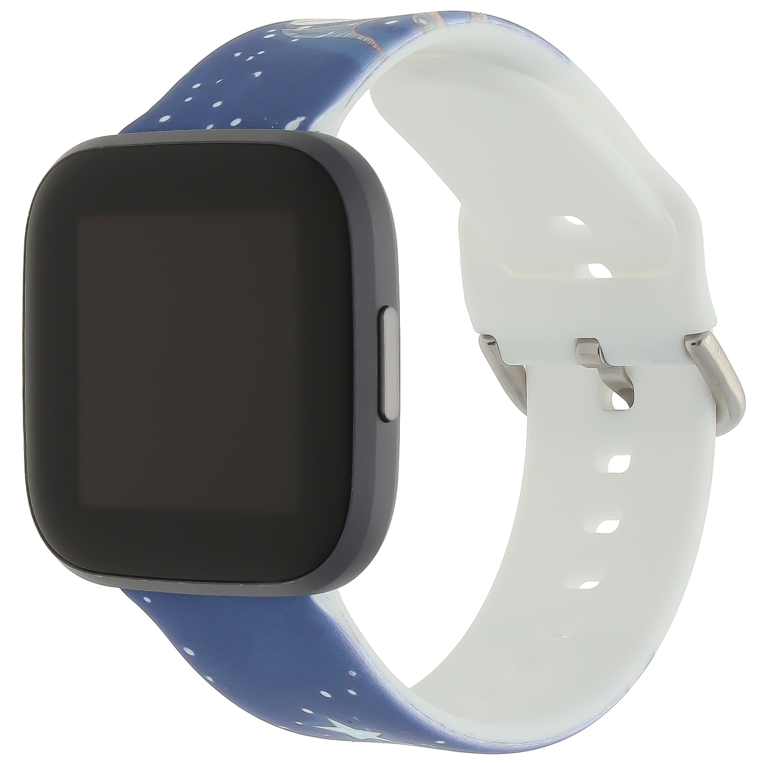 Fitbit Versa druck Sportarmband - Weihnachten Schneemann dunkelblau