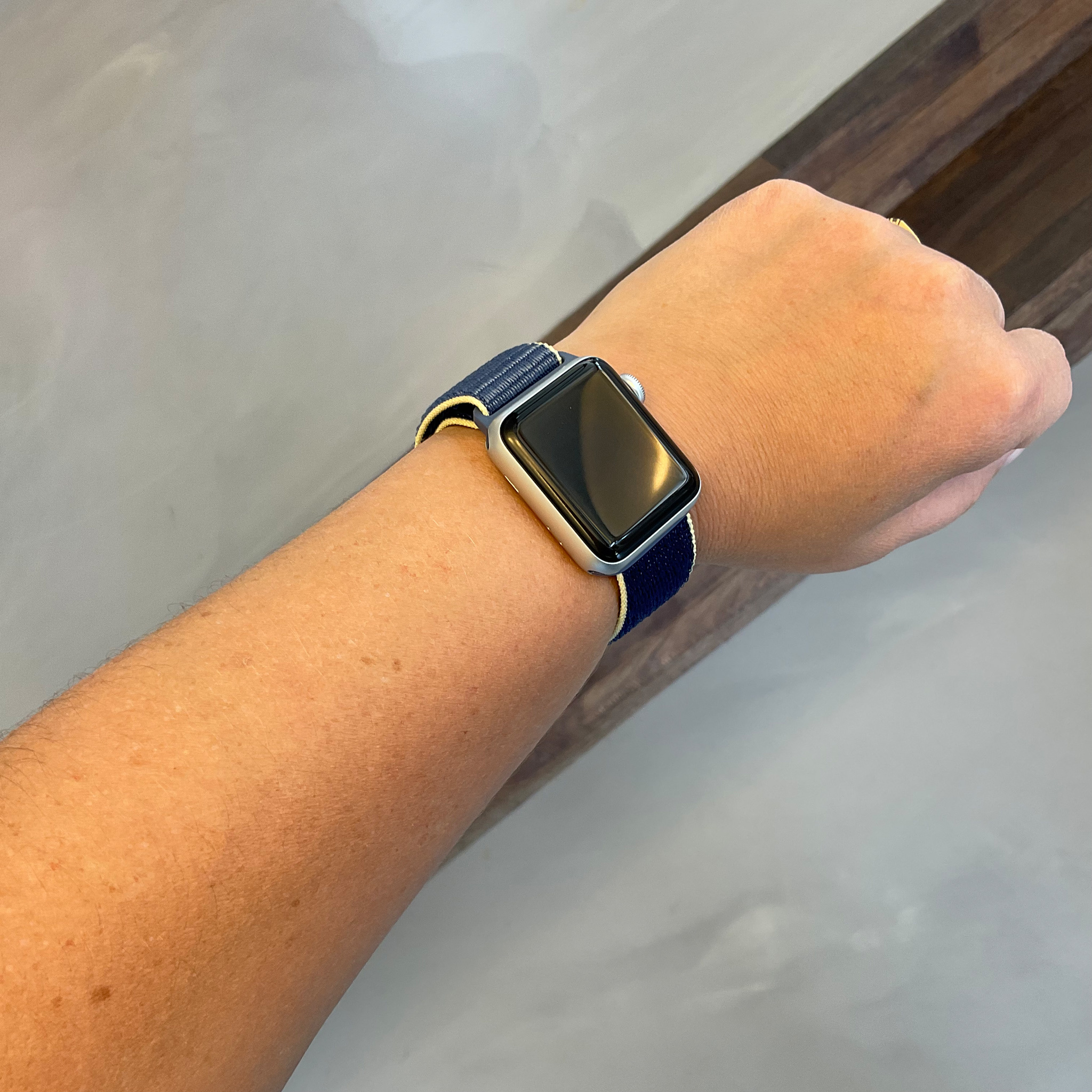 Apple Watch Nylon Sport Loop - Alaska blau
