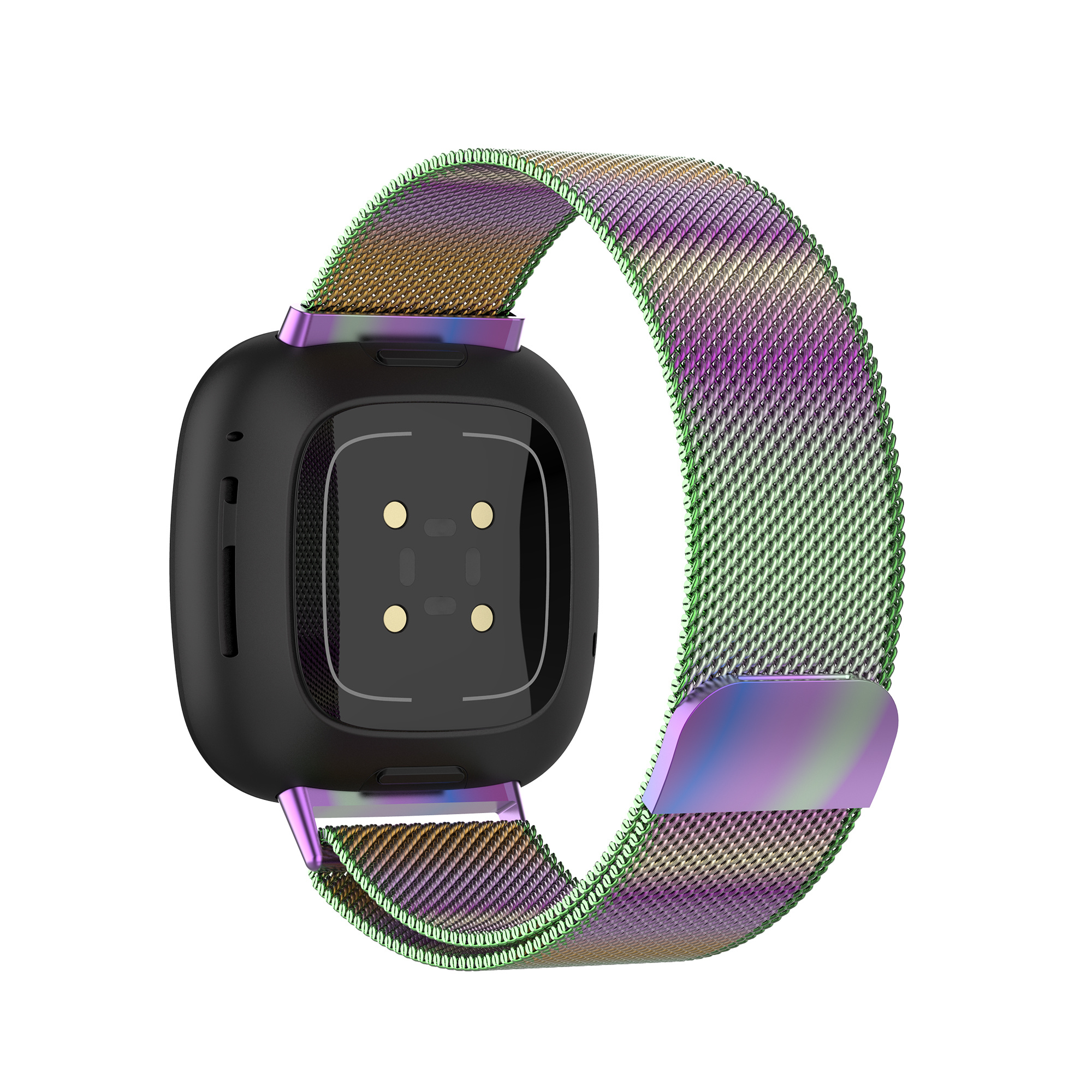 Fitbit Versa 3 / Sense Milanaise Armband - bunt