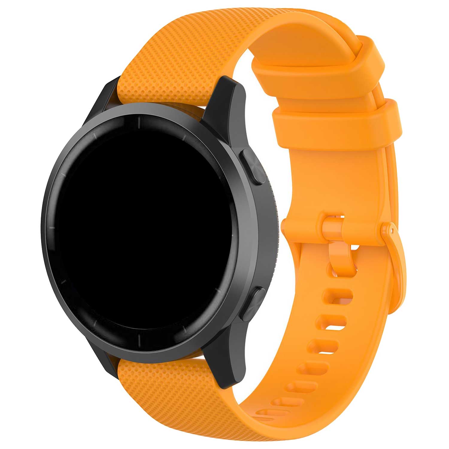 Samsung Galaxy Watch 5 Silikon Armband mit Schnalle - Orange