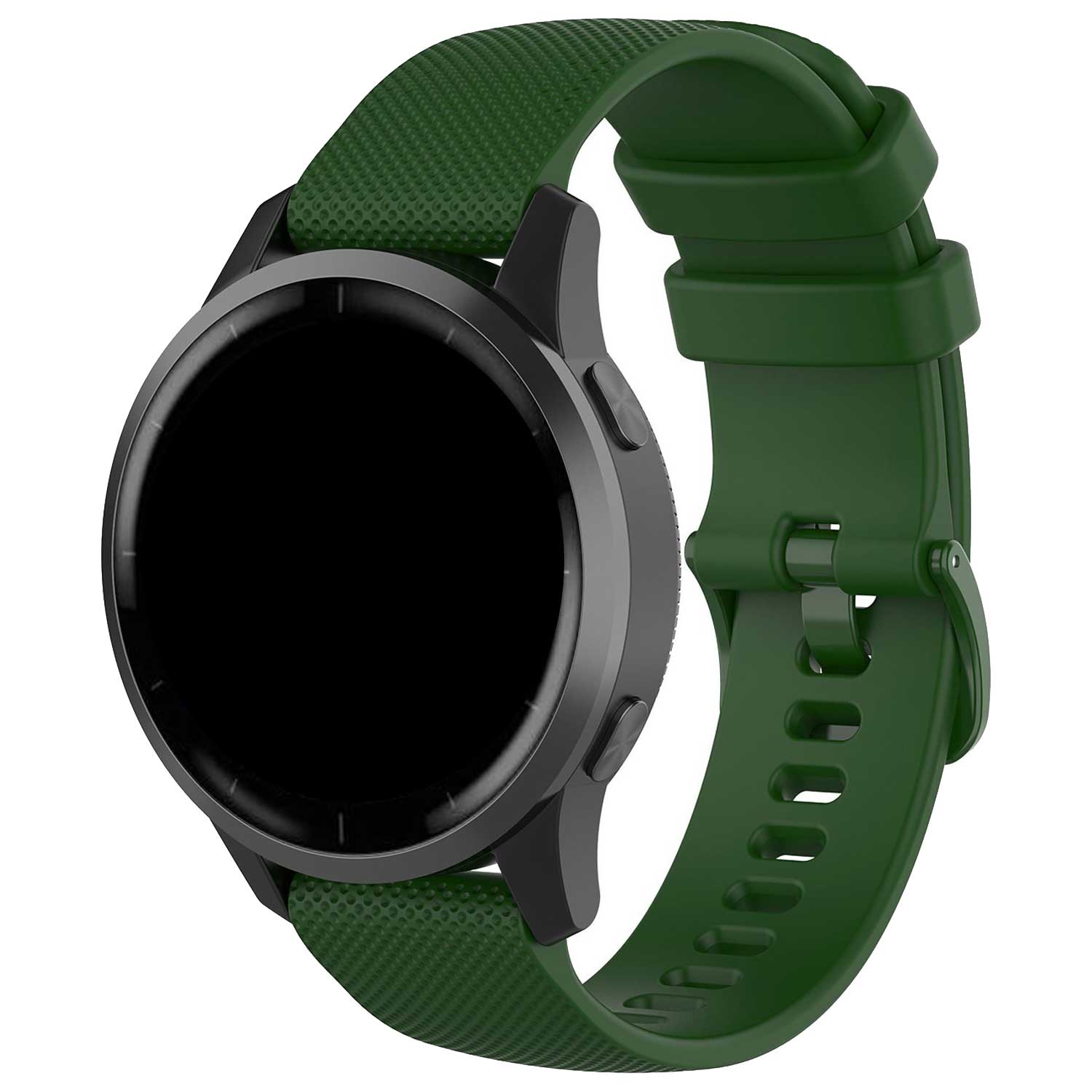 Samsung Galaxy Watch 5 Silikon Armband mit Schnalle - grün