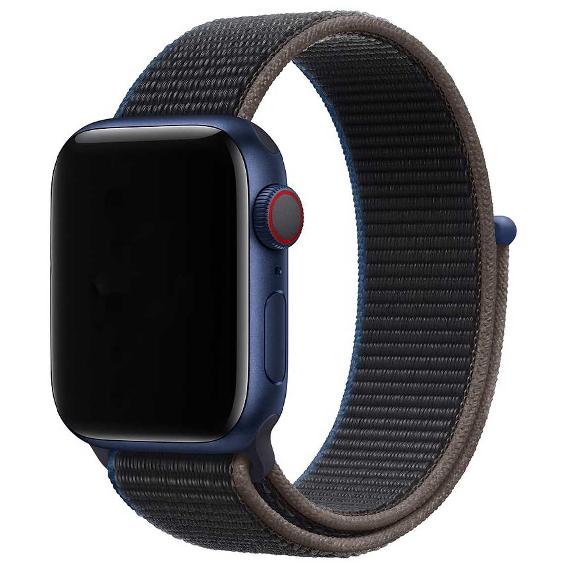 Apple Watch Nylon Sport Loop - Holzkohle