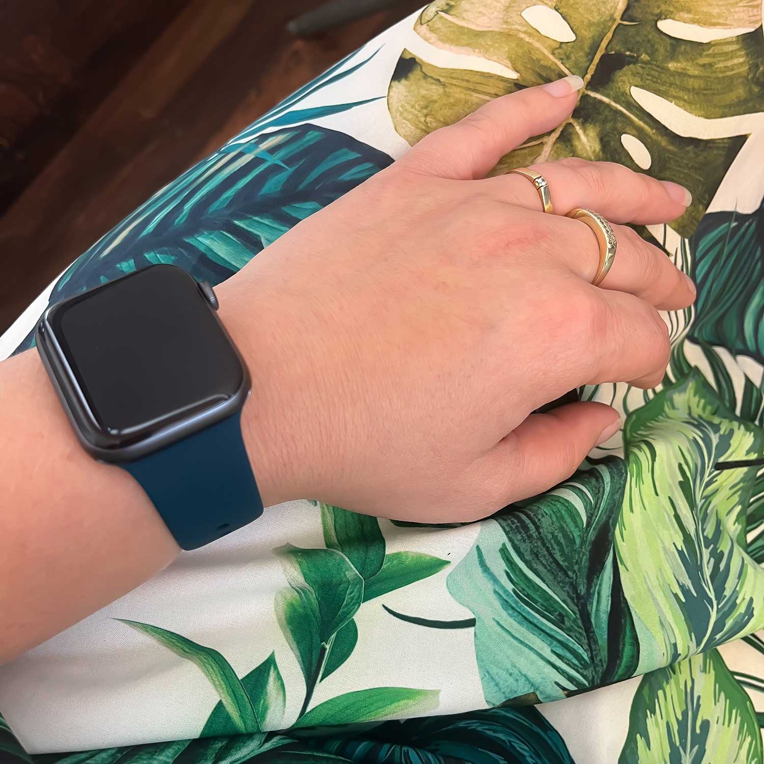 Apple Watch Sportarmband - dunkelgrün