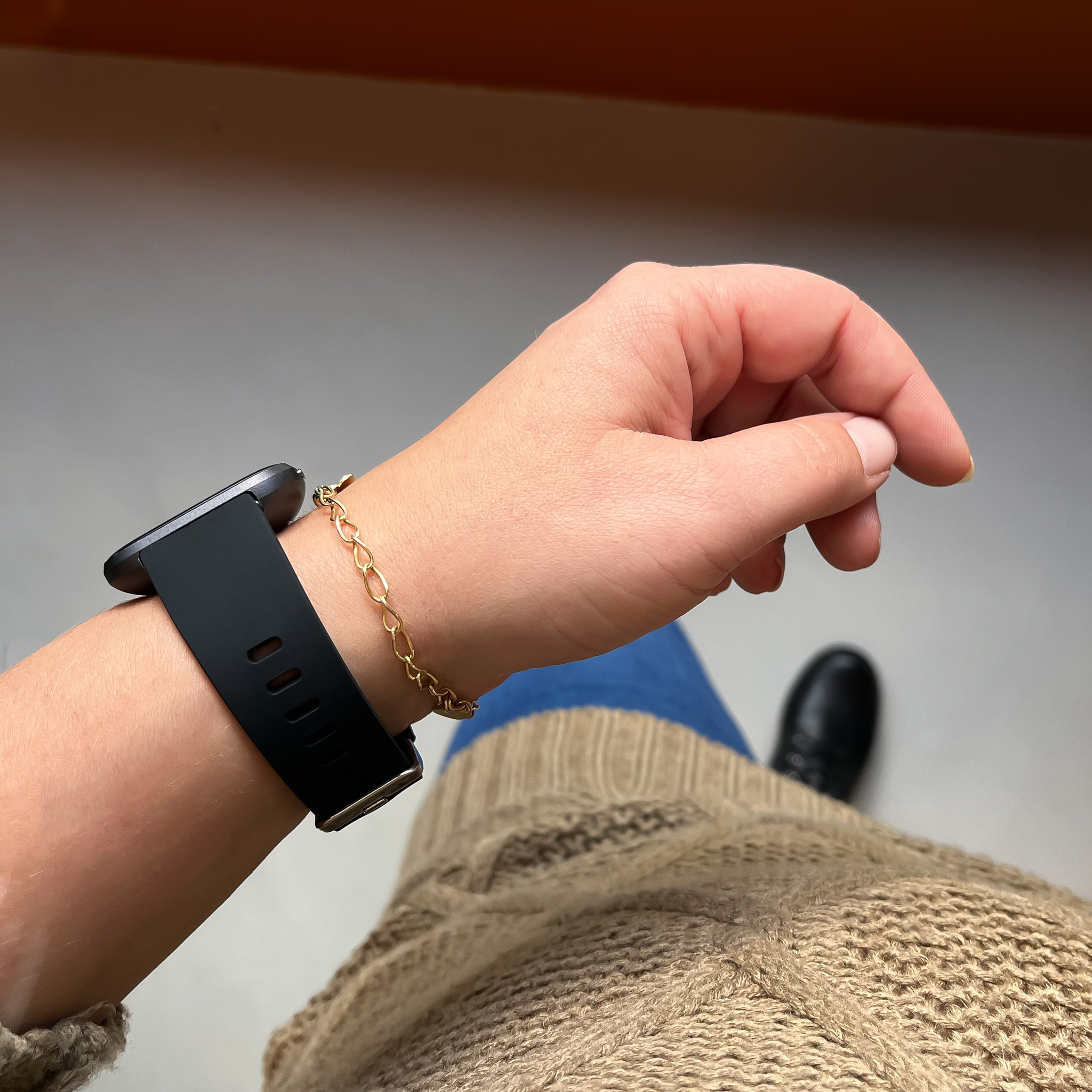 Fitbit Versa Sportarmband - schwarz