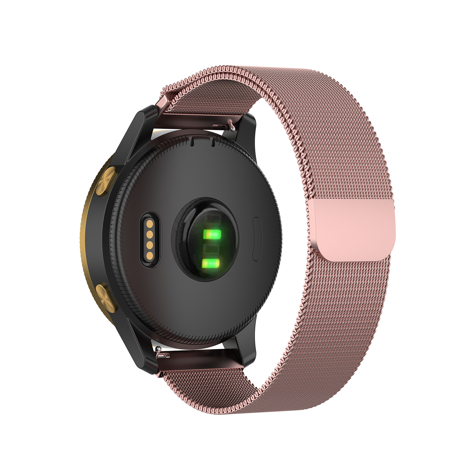 Garmin Vivoactive / Vivomove Milanaise Armband - rosa rot
