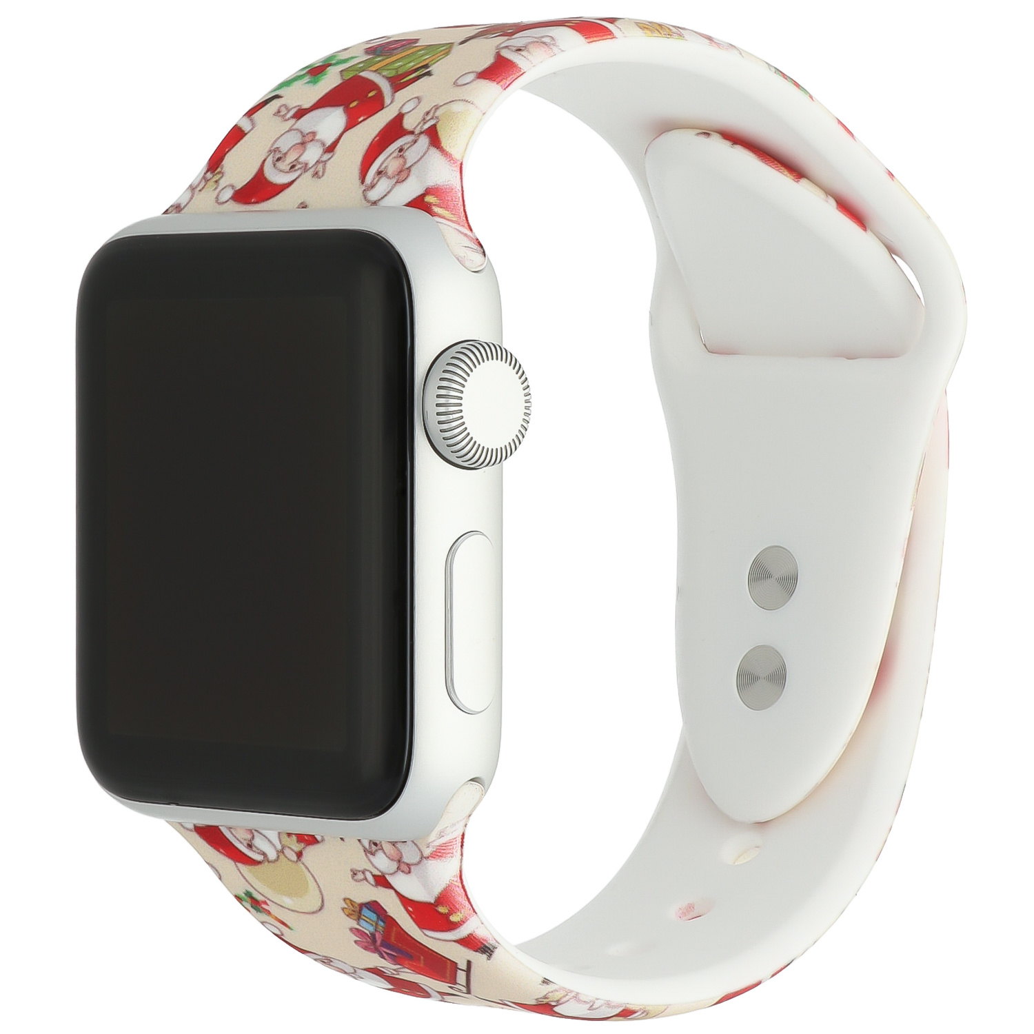 Apple Watch druck Sportarmband - Weihnachtsmann rot