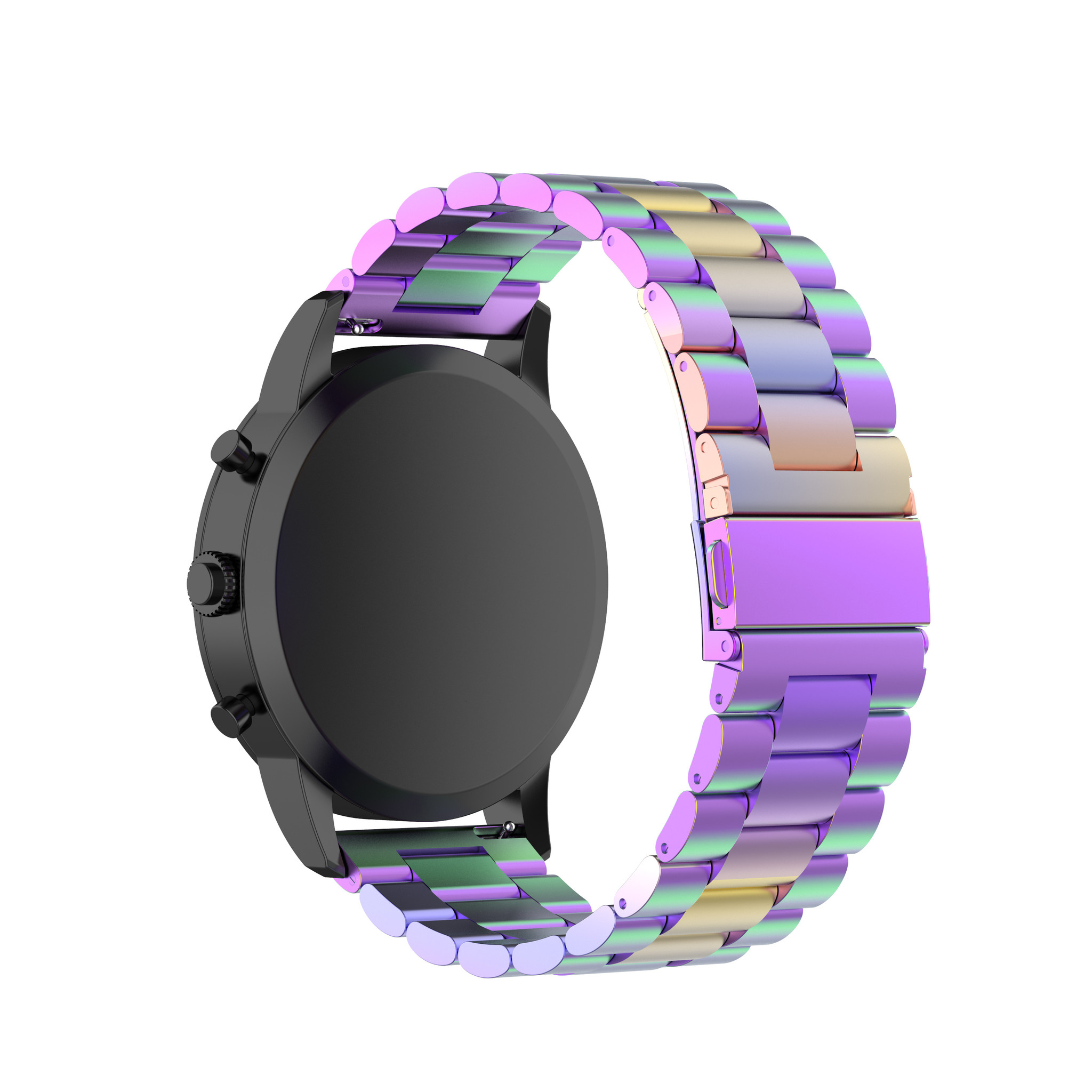 Garmin Vivoactive / Vivomove Perlen stahl Gliederarmband - bunt
