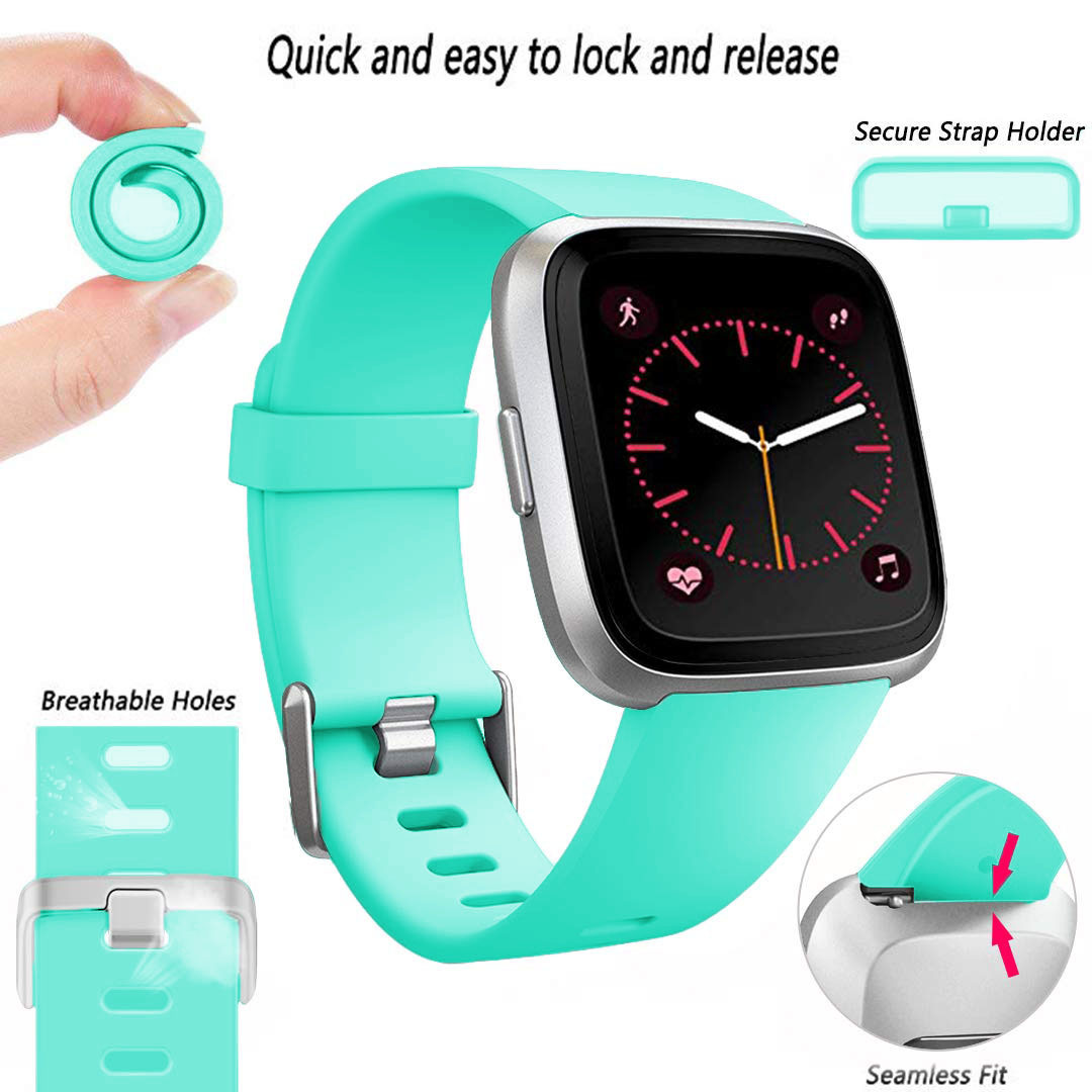 Fitbit Versa Sportarmband - blau mehr