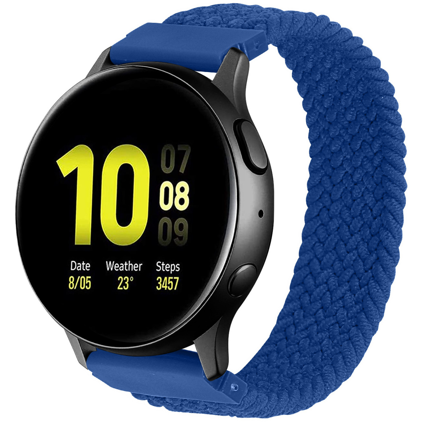 Huawei Watch GT Nylon Geflochtenes Solo Loop - atlantikblau