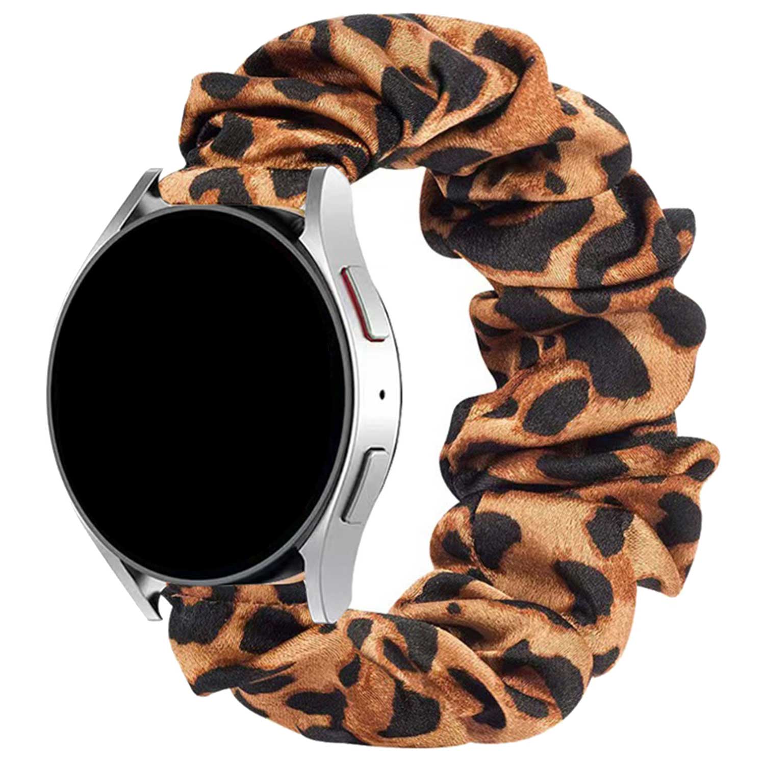 Samsung Galaxy Watch 7 Nylon Scrunchie ArmBand - Braun