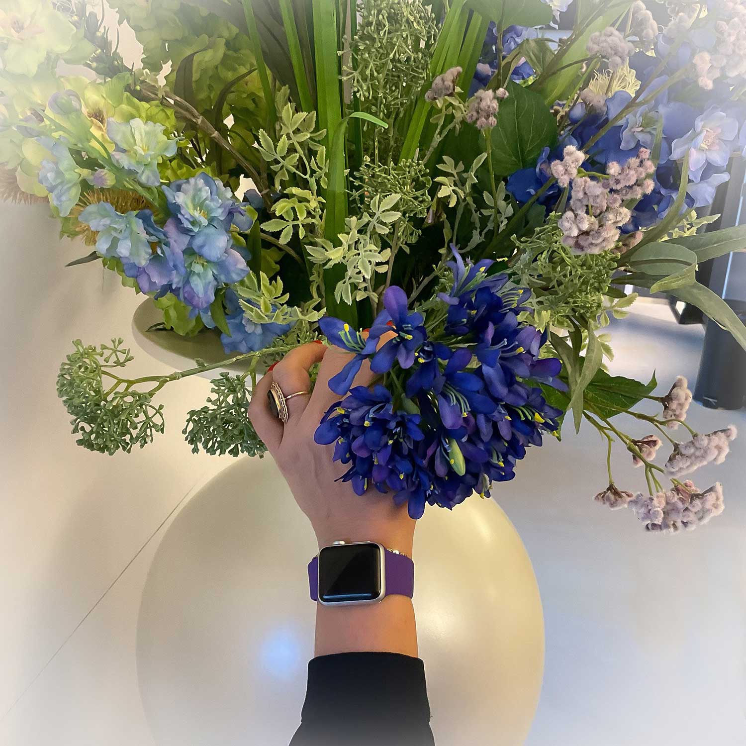 Apple Watch Sportarmband - violett