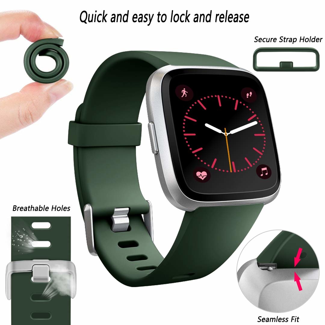 Fitbit Versa Sportarmband - Armeegrün